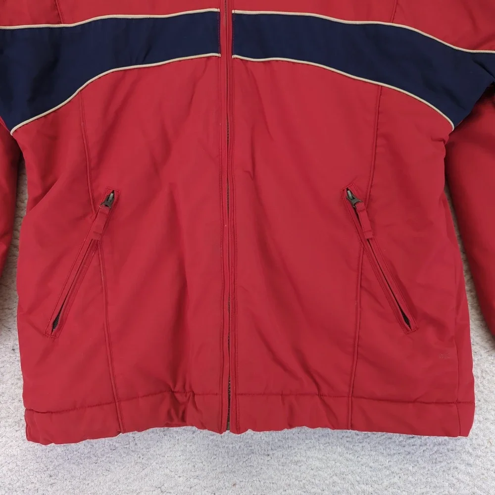 Descente DNA‎ Ski Snowboard Jacket Red Blue Kids Size 16 Junior Winter Outdoor